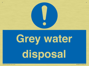 Grey water disposal